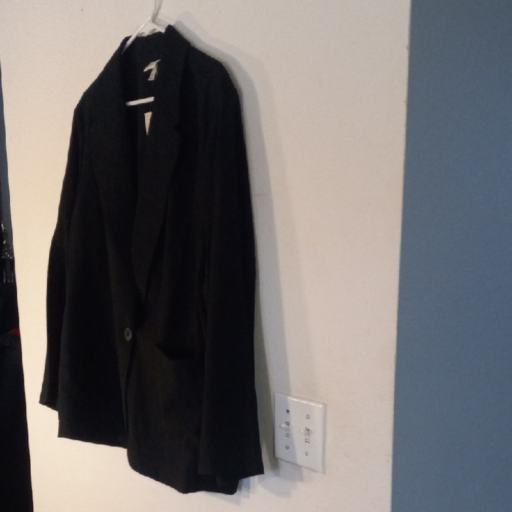 a new day Black Single-Button Blazer - Picture 3 of 5
